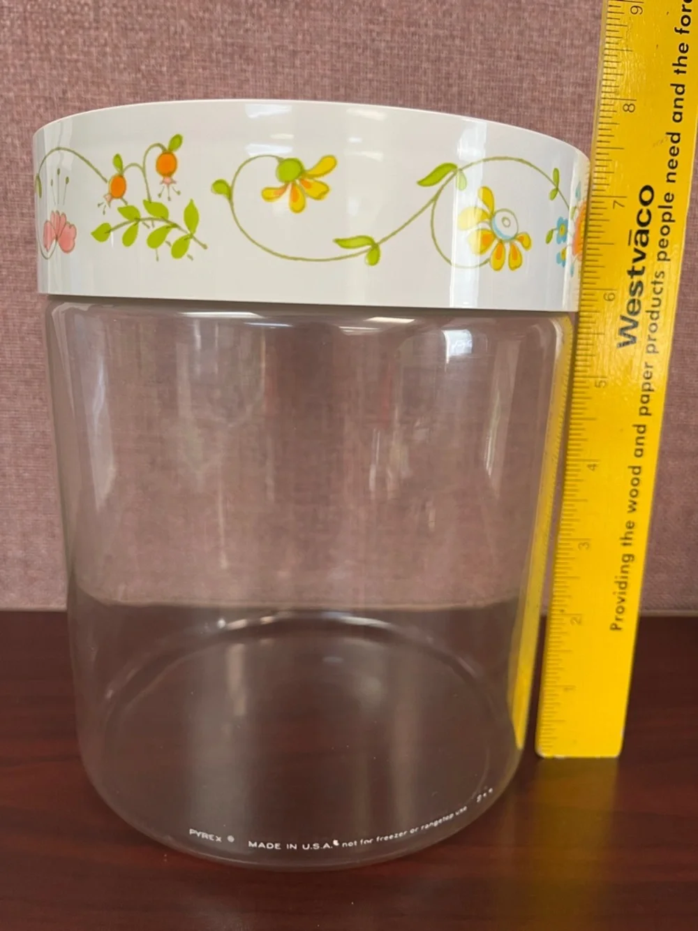 Pyrex clear glass